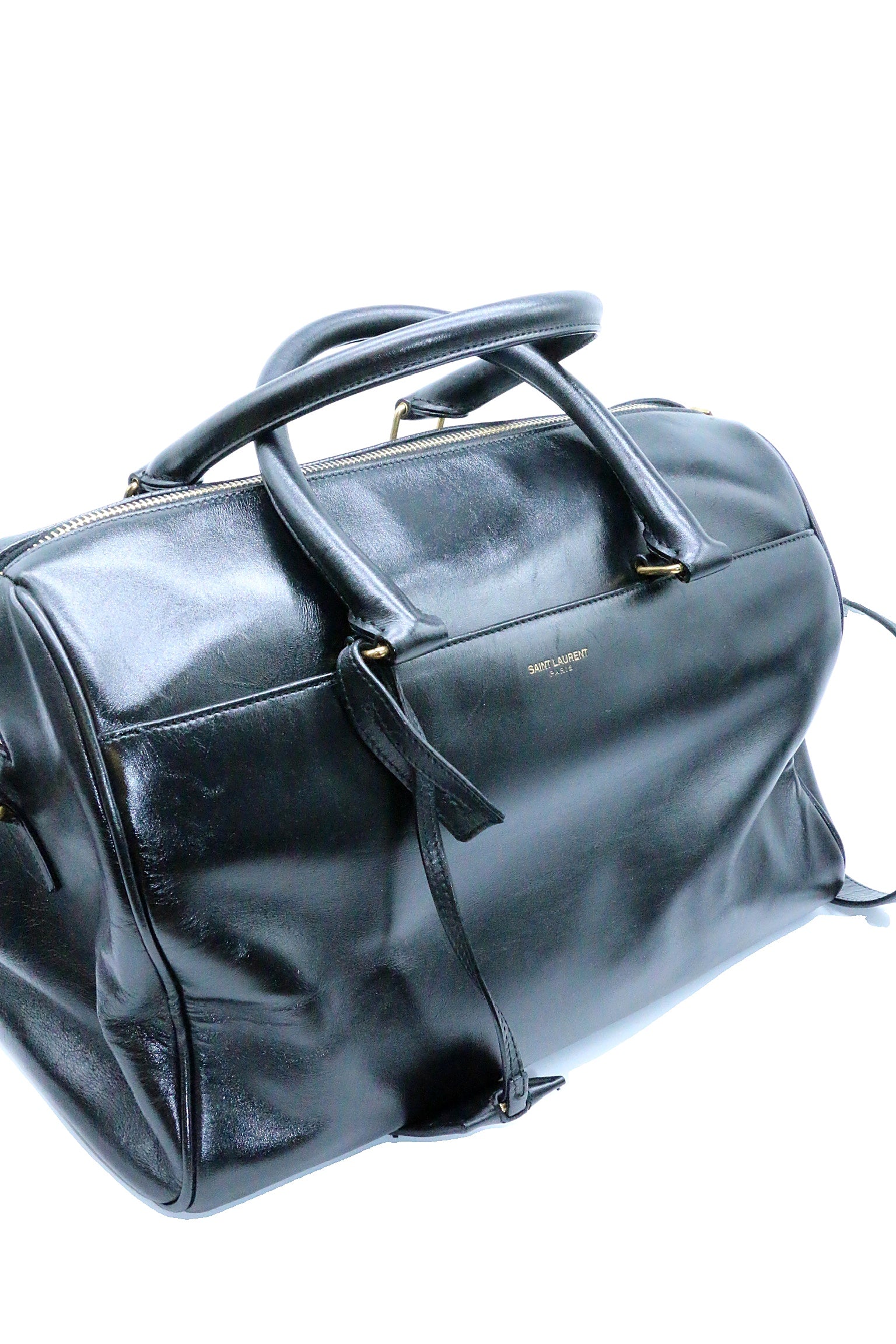 Saint Laurent Leather Classic Duffle 6