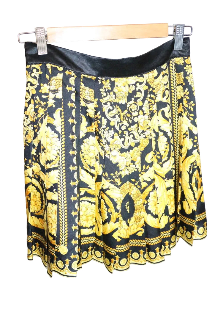 Versace Brocado Mini Skirt