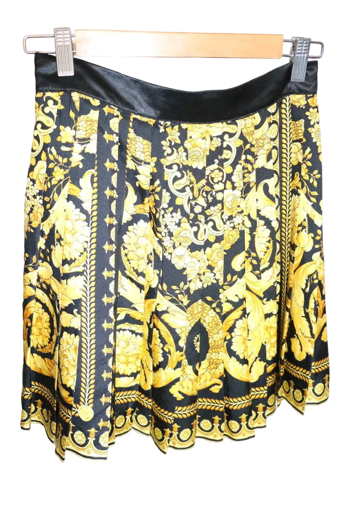 Versace Brocado Mini Skirt