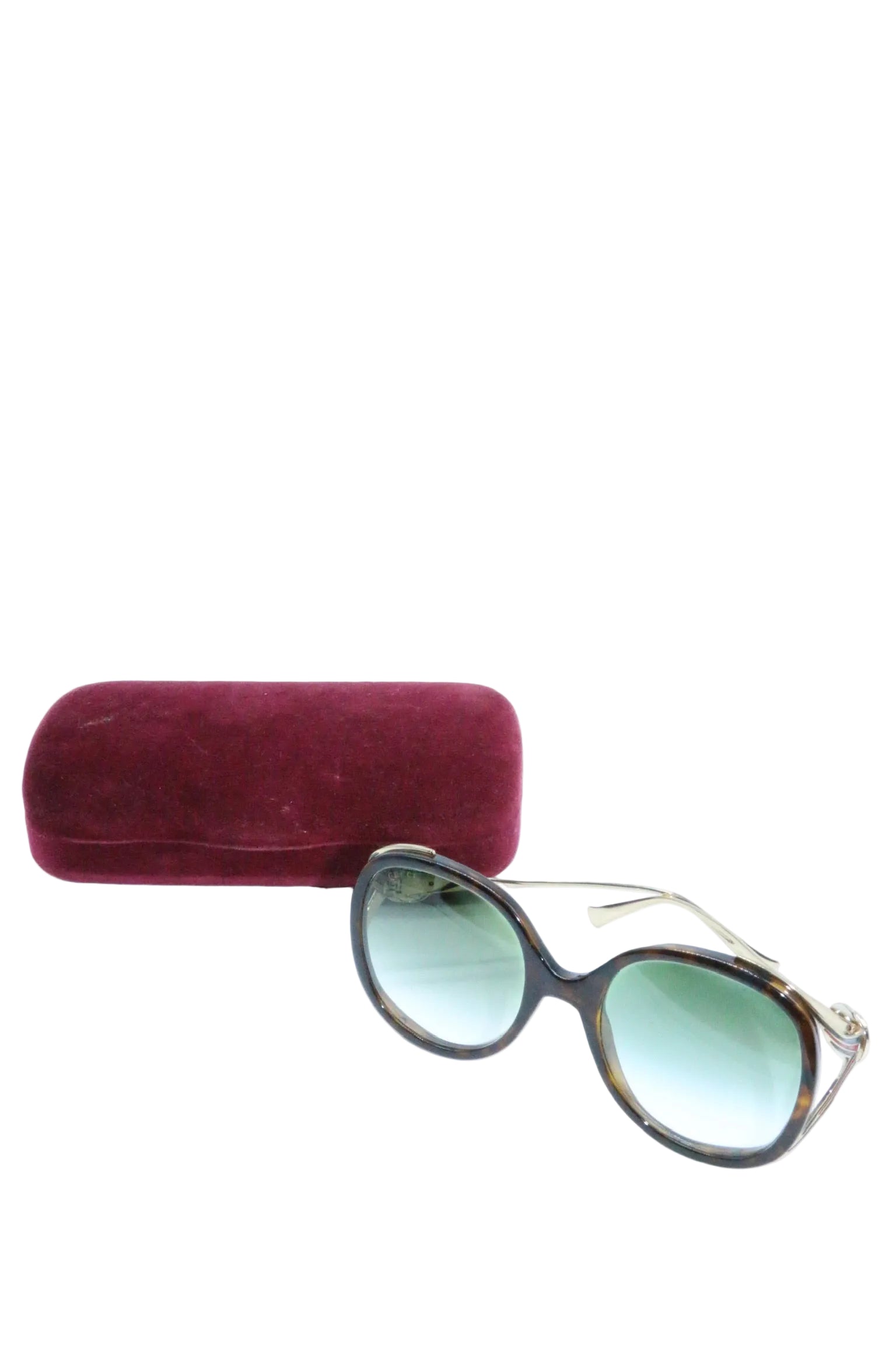 Gucci Gold Sunglasses
