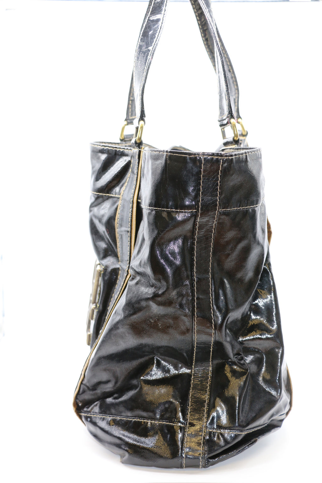 Carolina Herrera CH patent tote