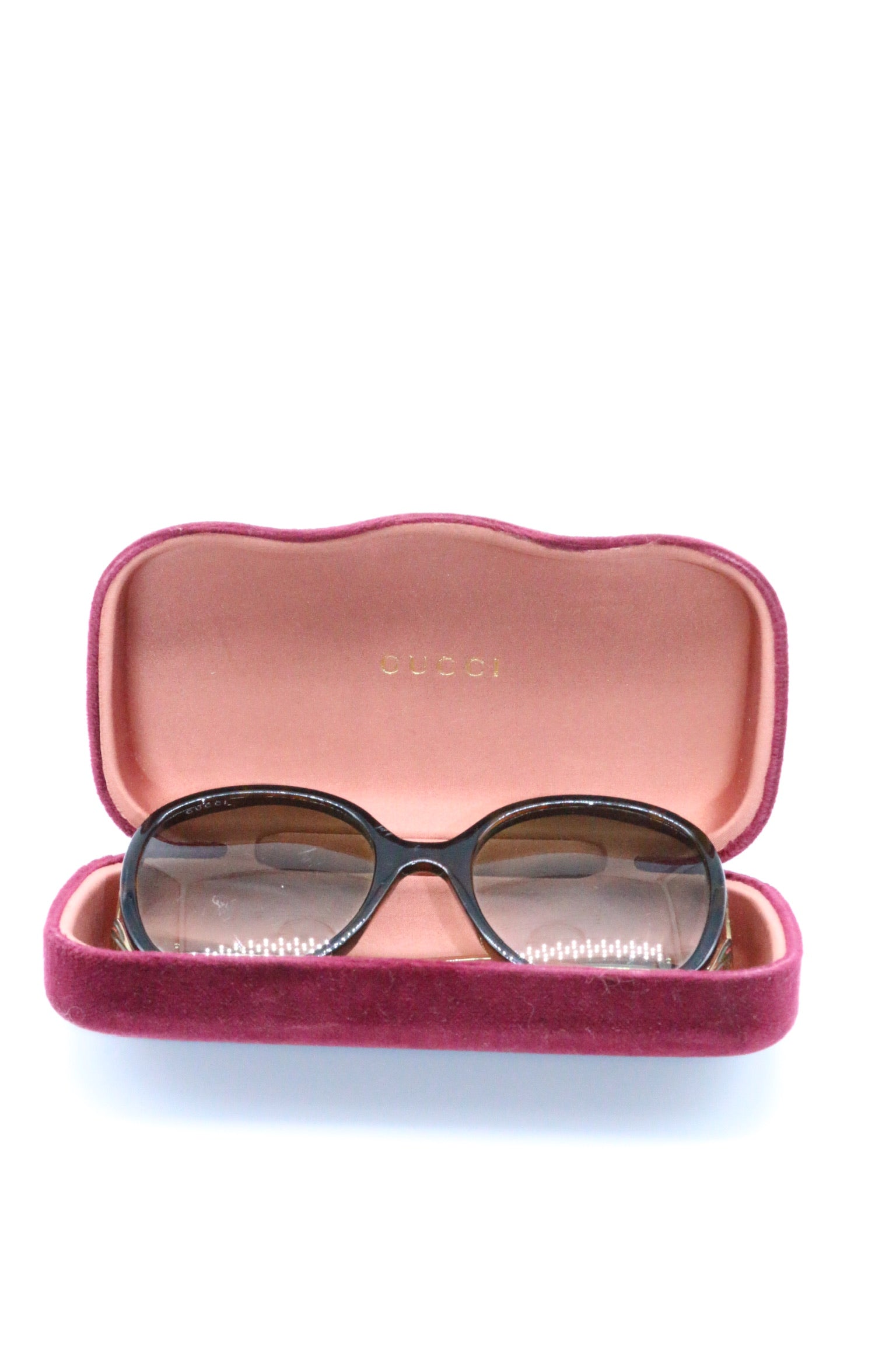 Gucci Gold Sunglasses