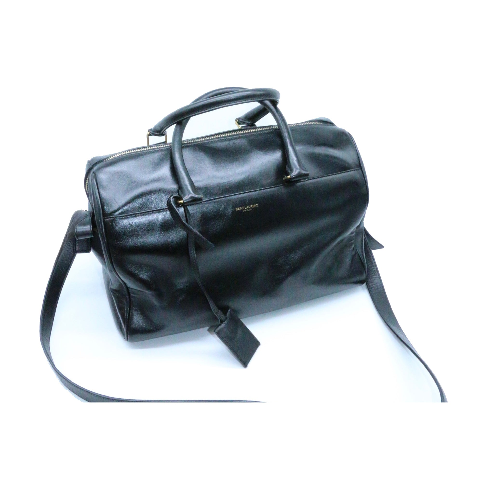 Saint Laurent Leather Classic Duffle 6