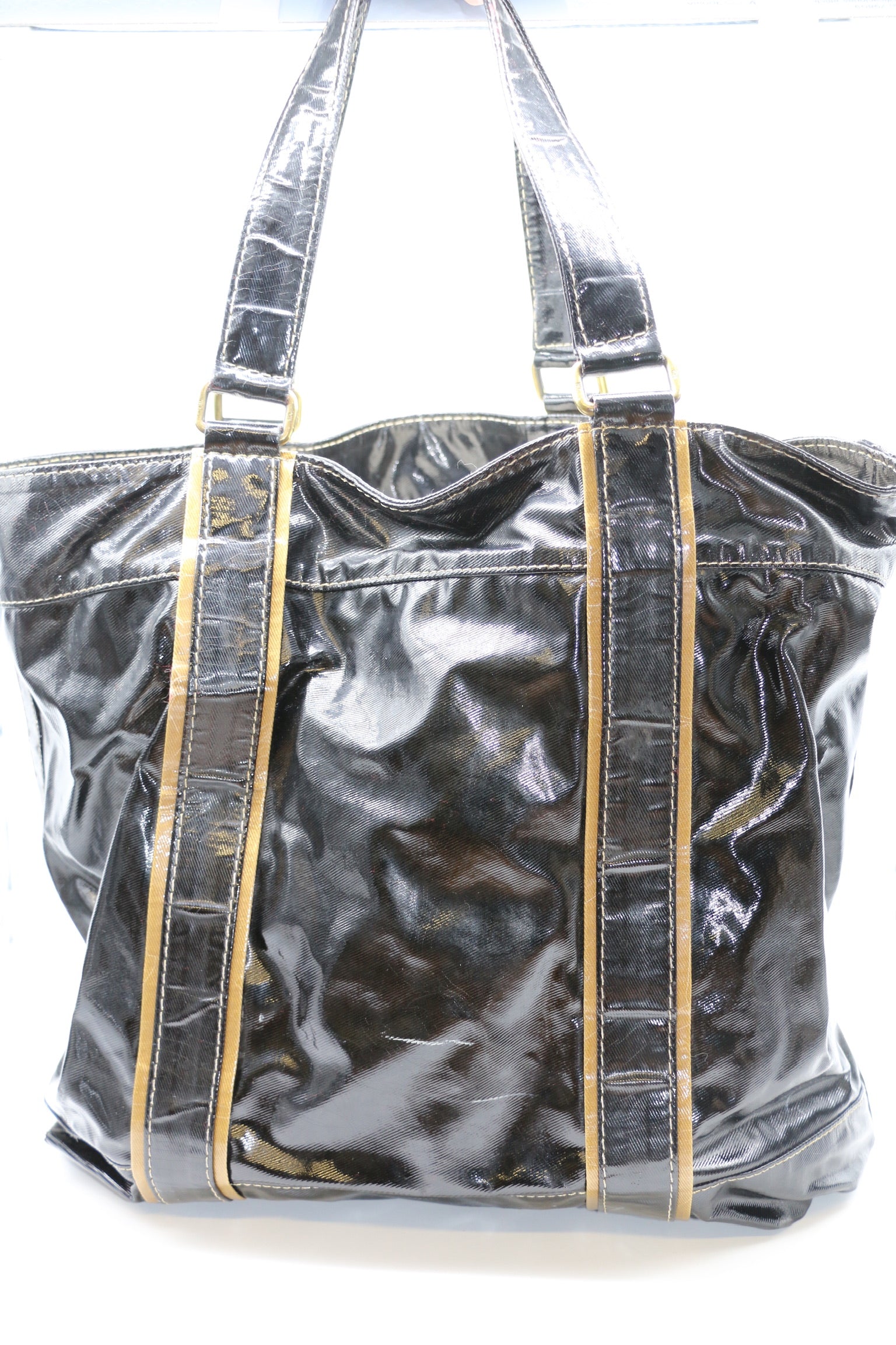 Carolina Herrera CH patent tote