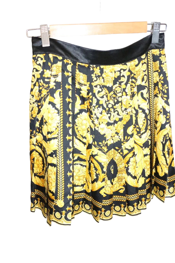 Versace Brocado Mini Skirt