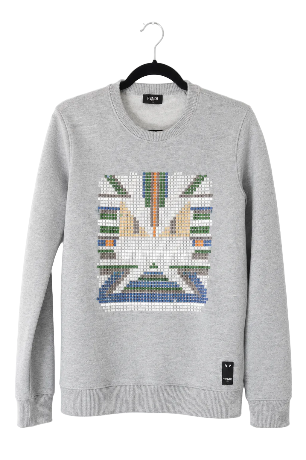 Studded Hoodie Fendi