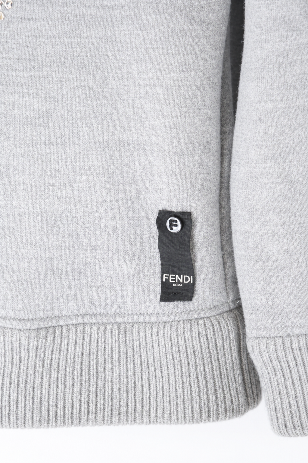 Studded Hoodie Fendi