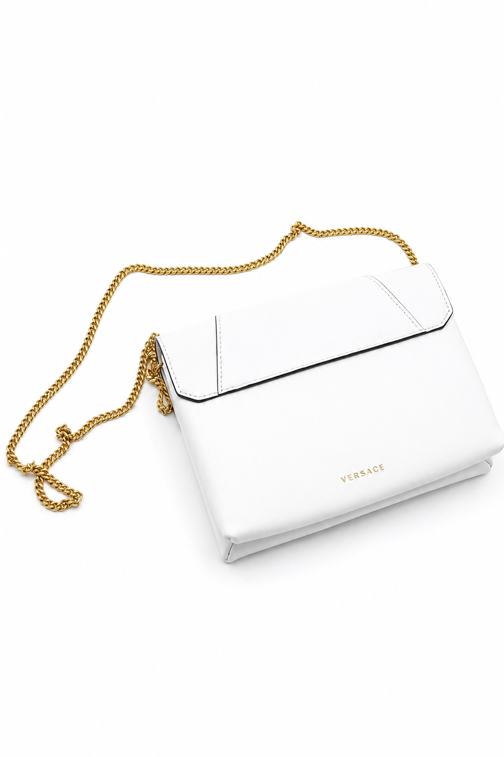 Versace Mini White Crossbody Bag