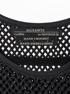 Blusa de red con aplicaciones ALL SAINTS