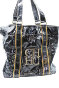 Carolina Herrera CH patent tote