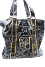 Carolina Herrera CH patent tote
