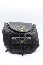Chanel CC quilted Duma Medium Backpack