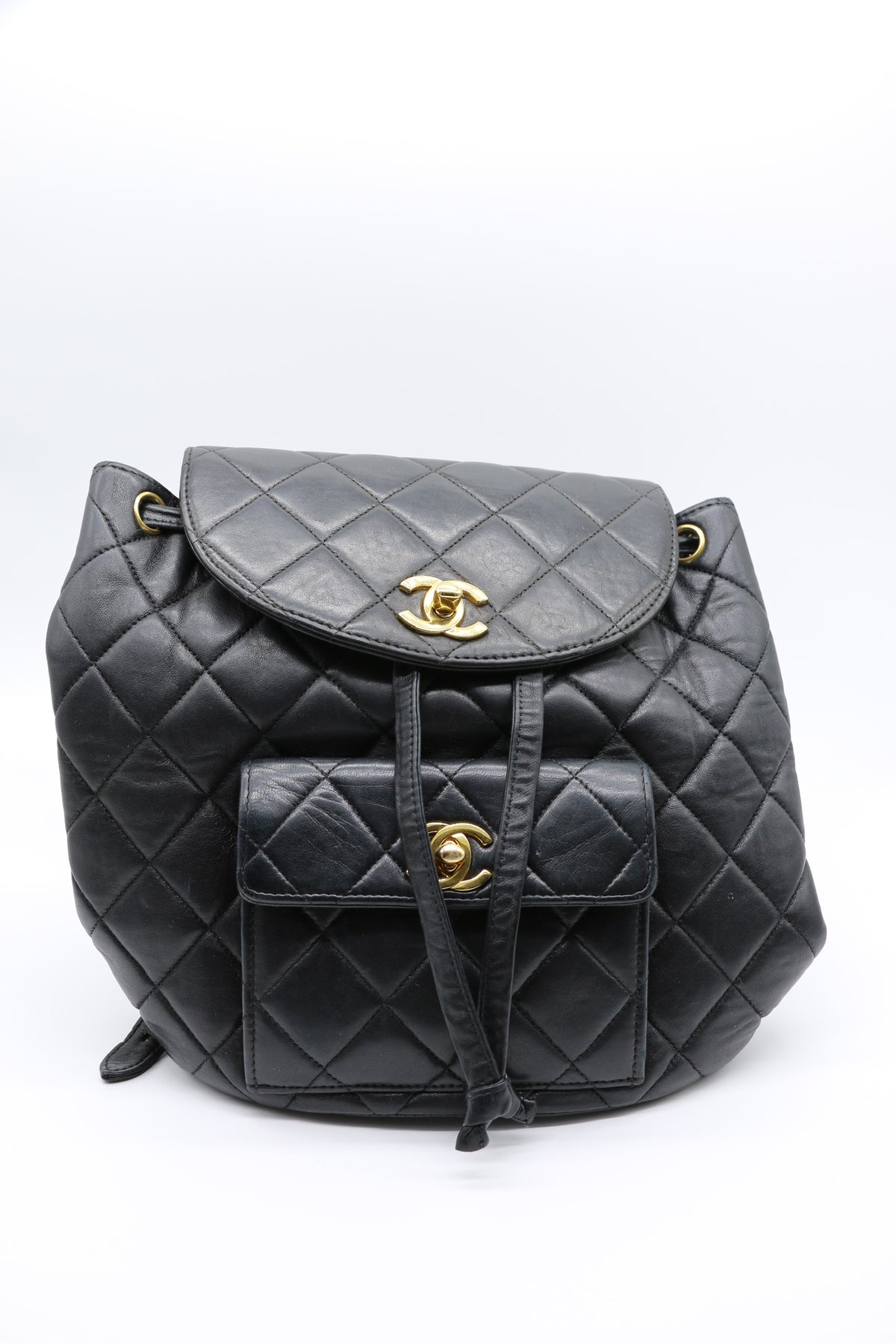Chanel CC quilted Duma Medium Backpack