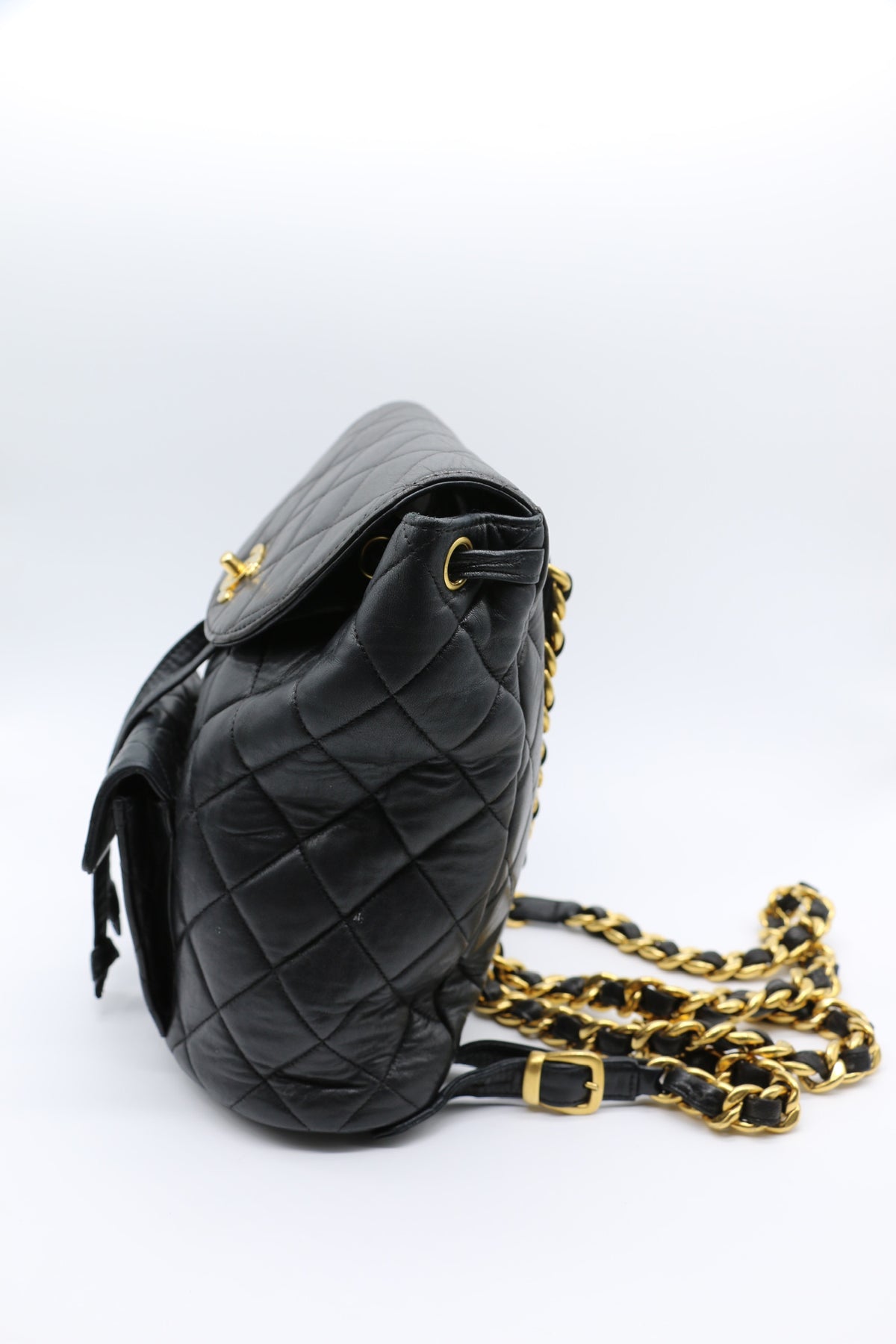 Chanel CC quilted Duma Medium Backpack