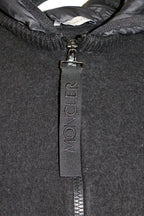 Moncler Padded Wool Zip-up Cardigan