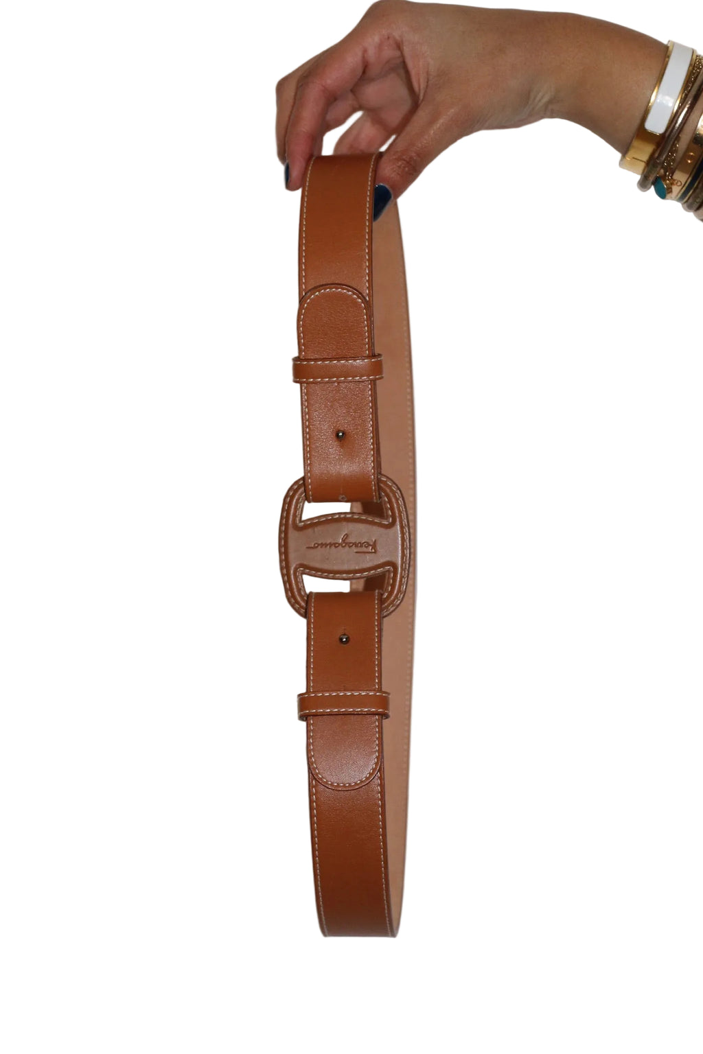 Cinturón de piel Ferragamo