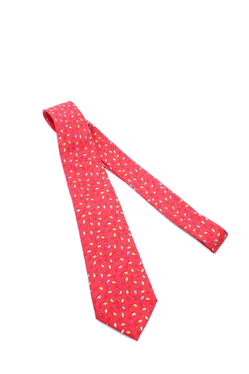 Corbata Salvatore Ferragamo  Roja