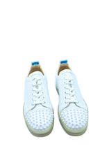 Christian Louboutin Louis Junior Spikes Orlato Flat Multi Cotton