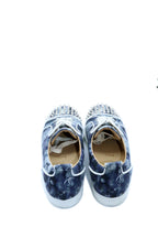 Christian Louboutin Louis Junior Spikes Orlato Flat Multi Cotton