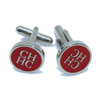 Carolina Herrera Monogram Cufflinks