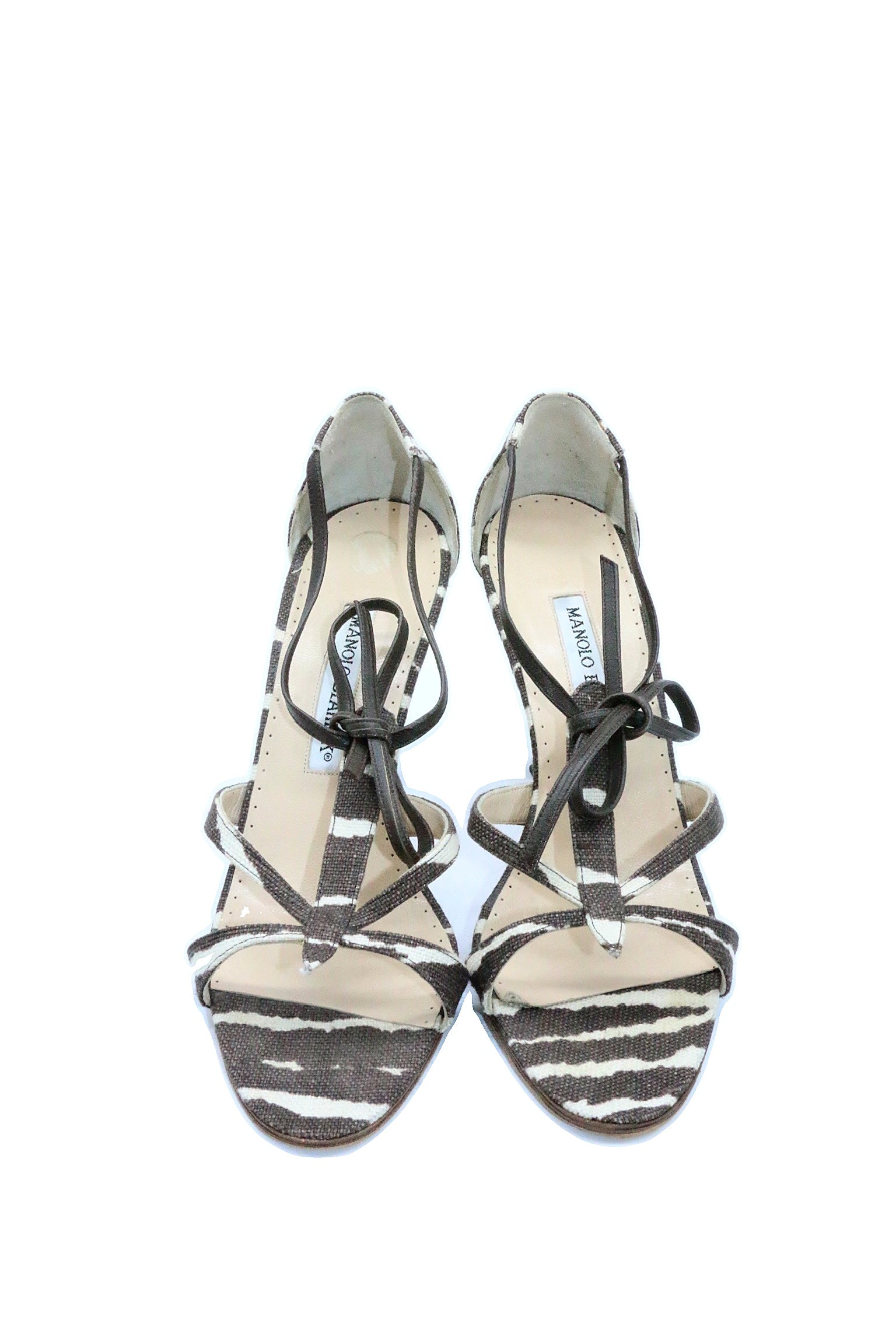 Manolo Blahnik Strappy lace-up Sandal