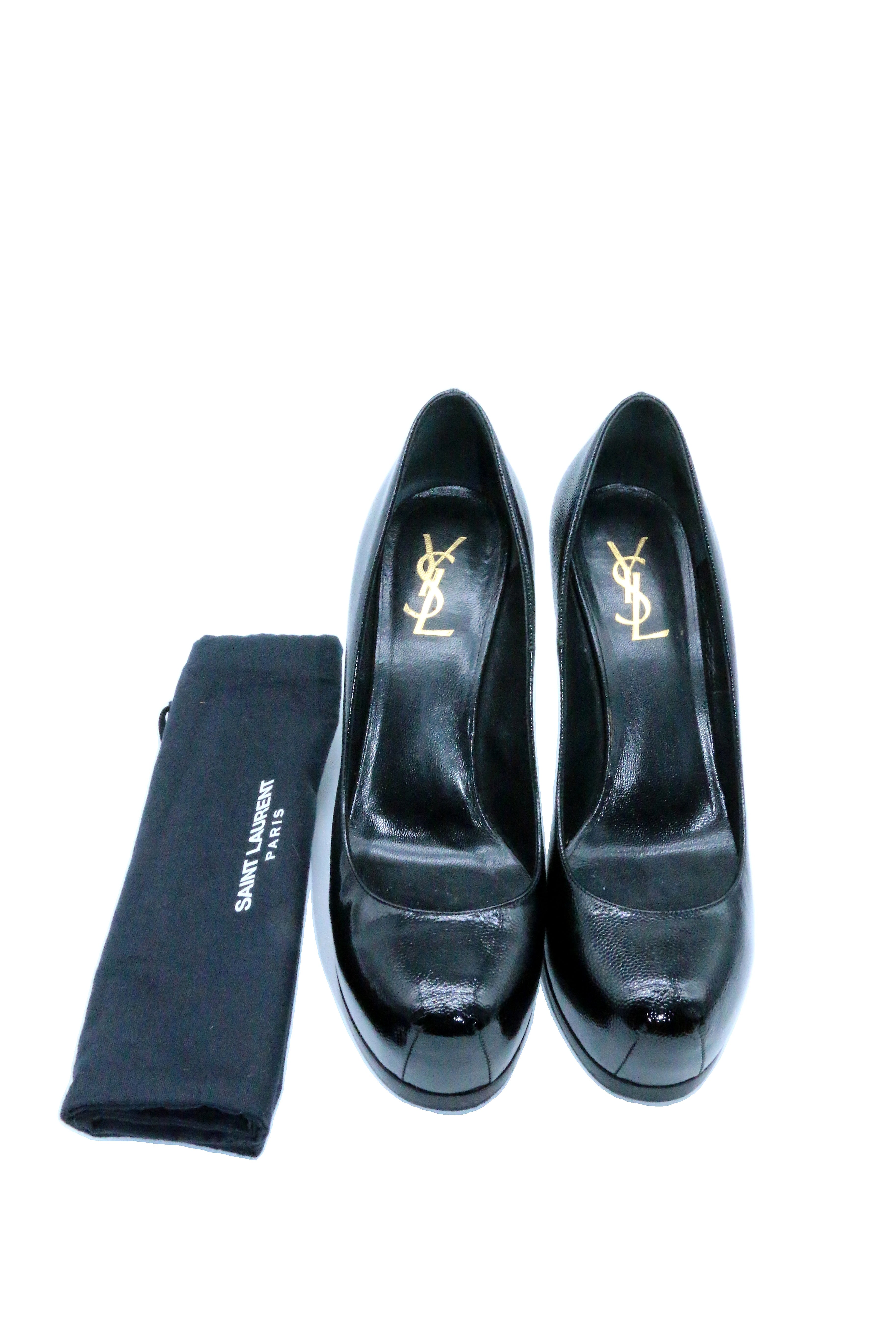 Saint Laurent Platform Pumps
