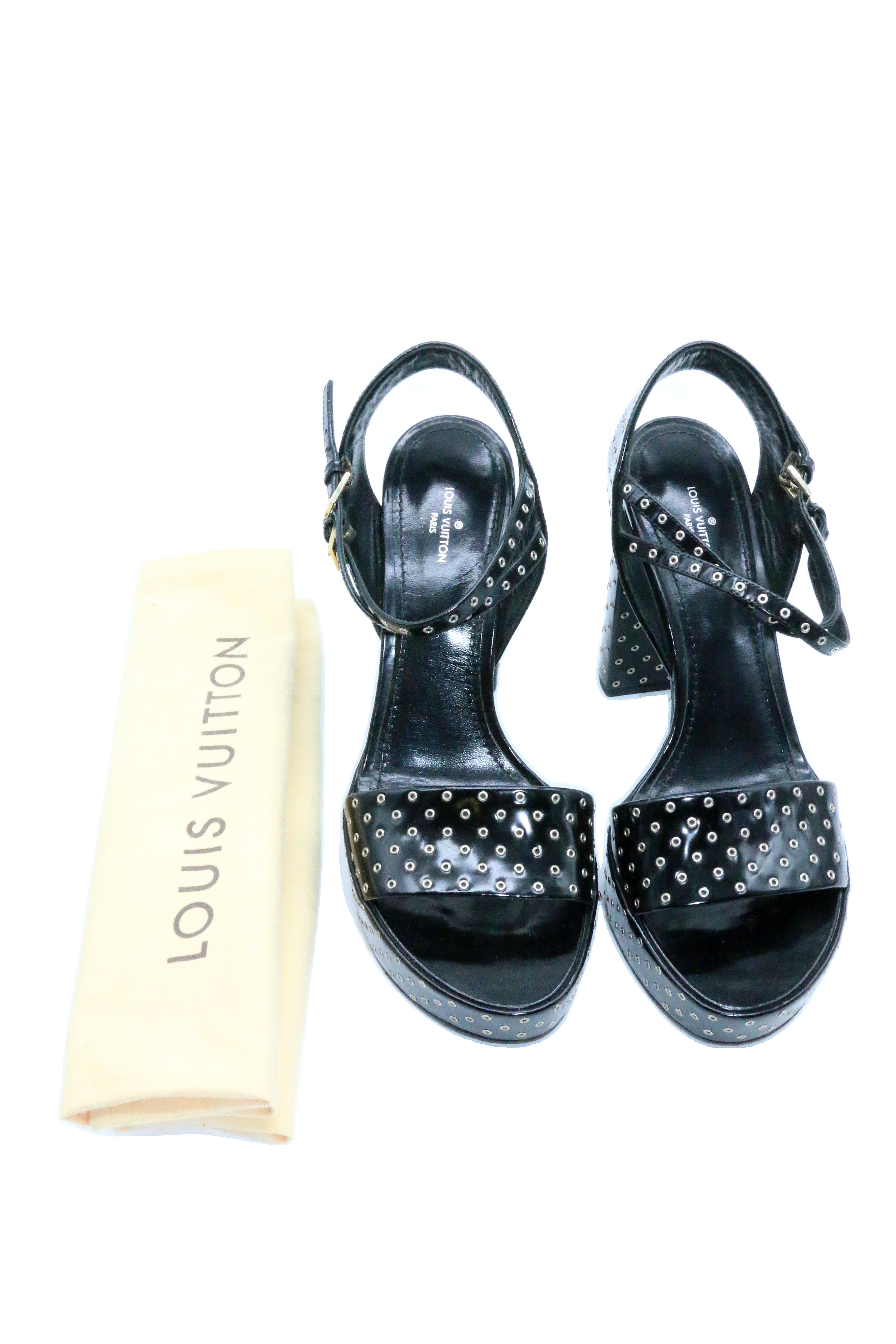 Louis Vuitton Studded Platforms