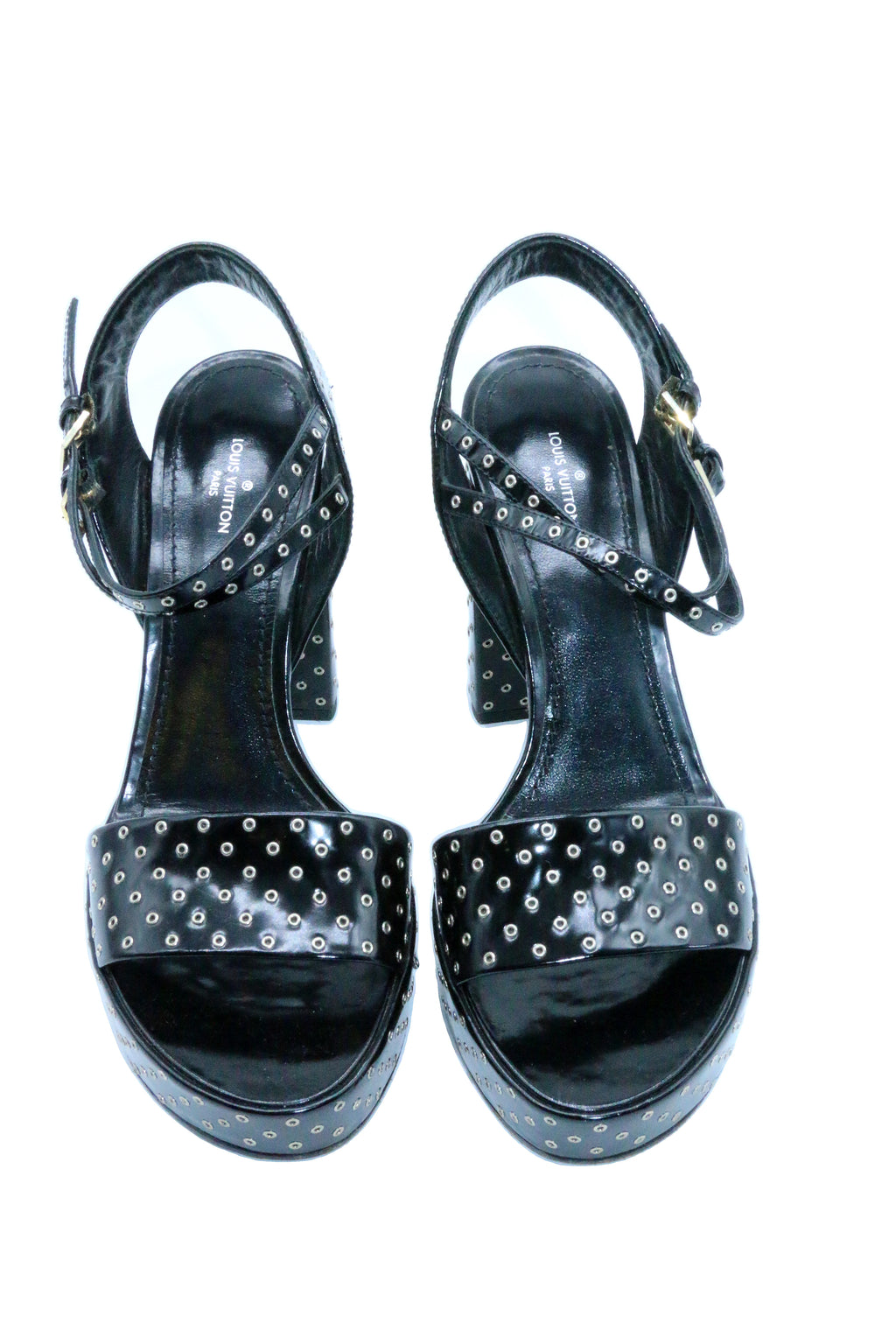 Louis Vuitton Studded Platforms