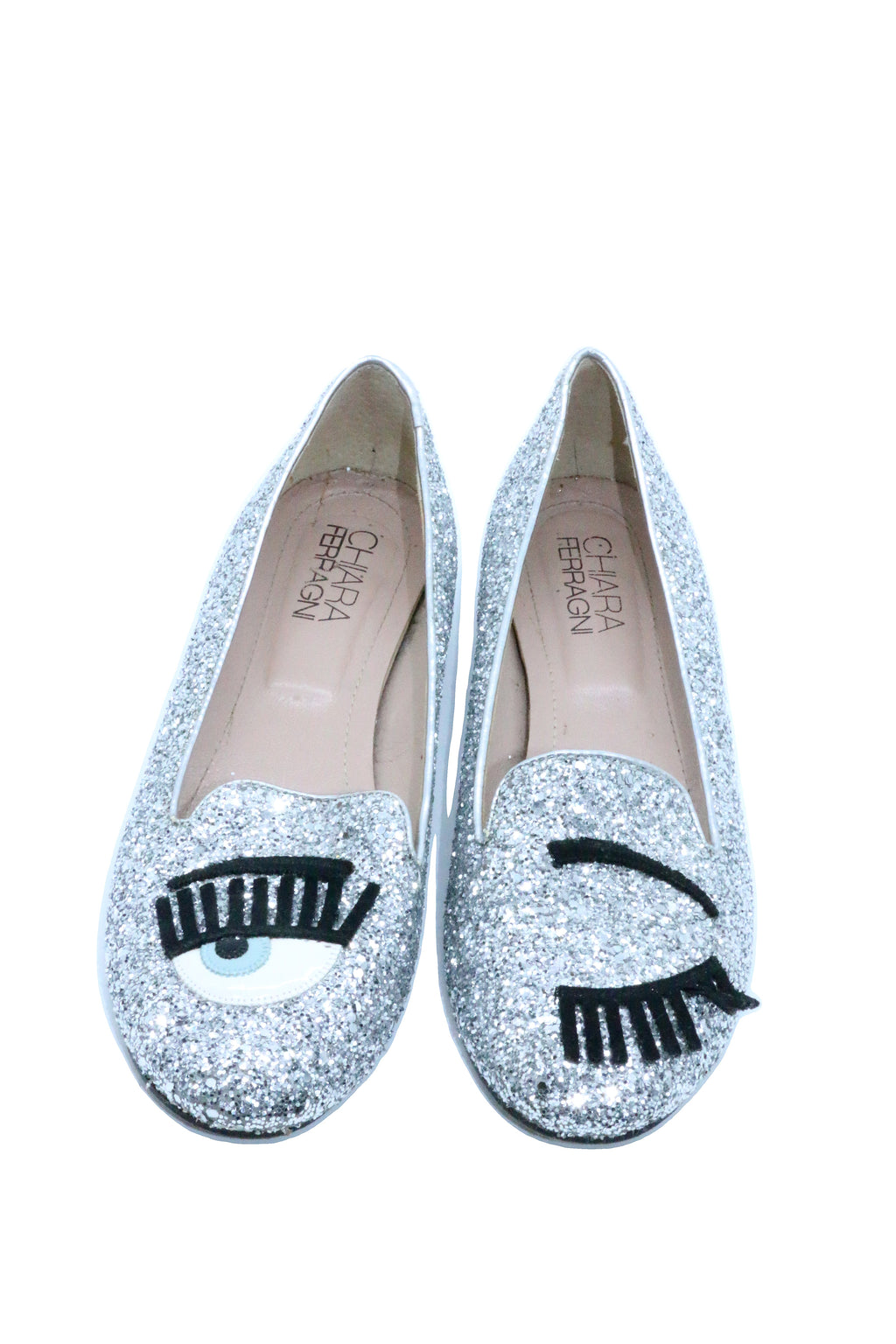 Chiara Ferragni  Wink Eye Loafers