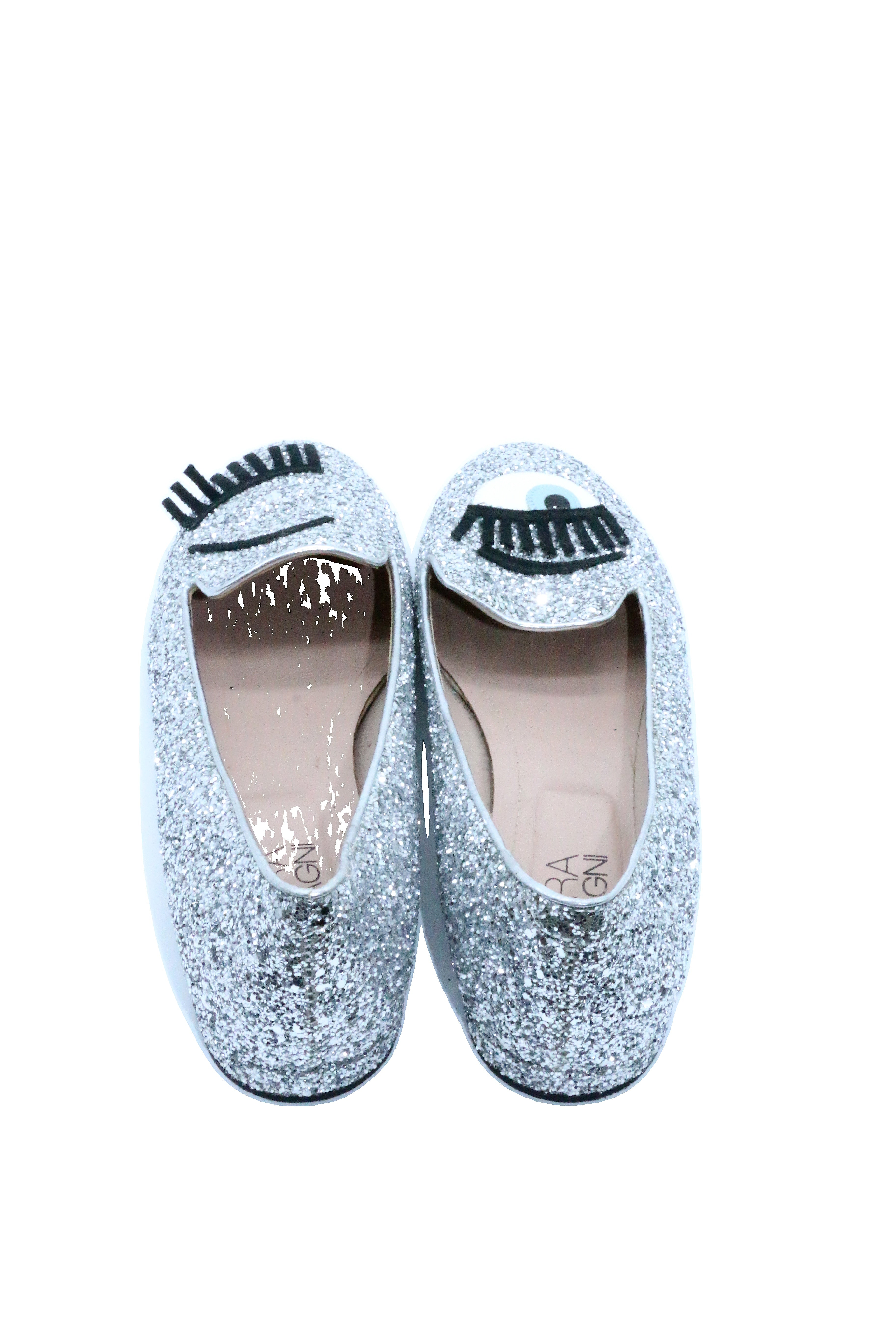 Chiara Ferragni  Wink Eye Loafers