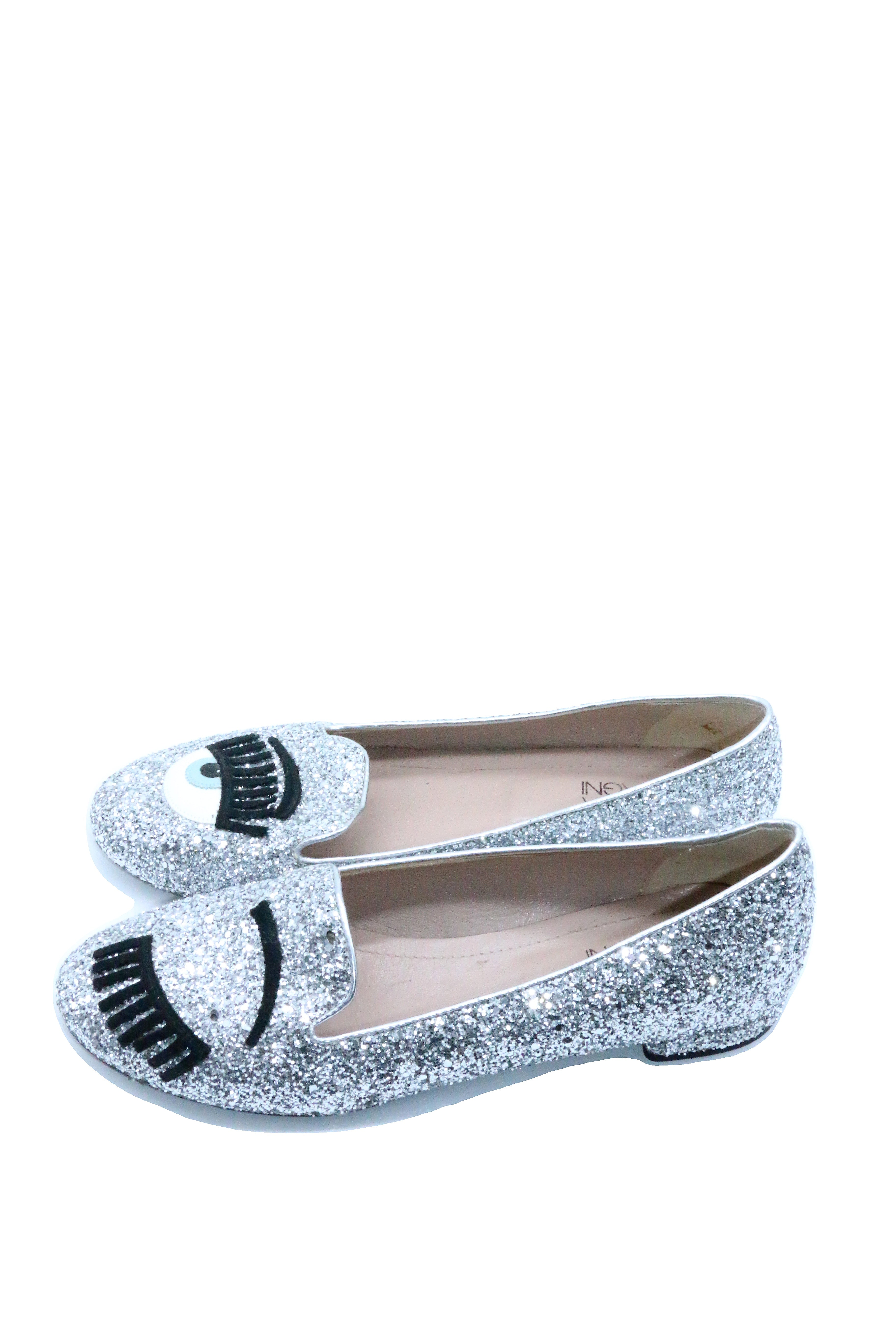 Chiara Ferragni  Wink Eye Loafers