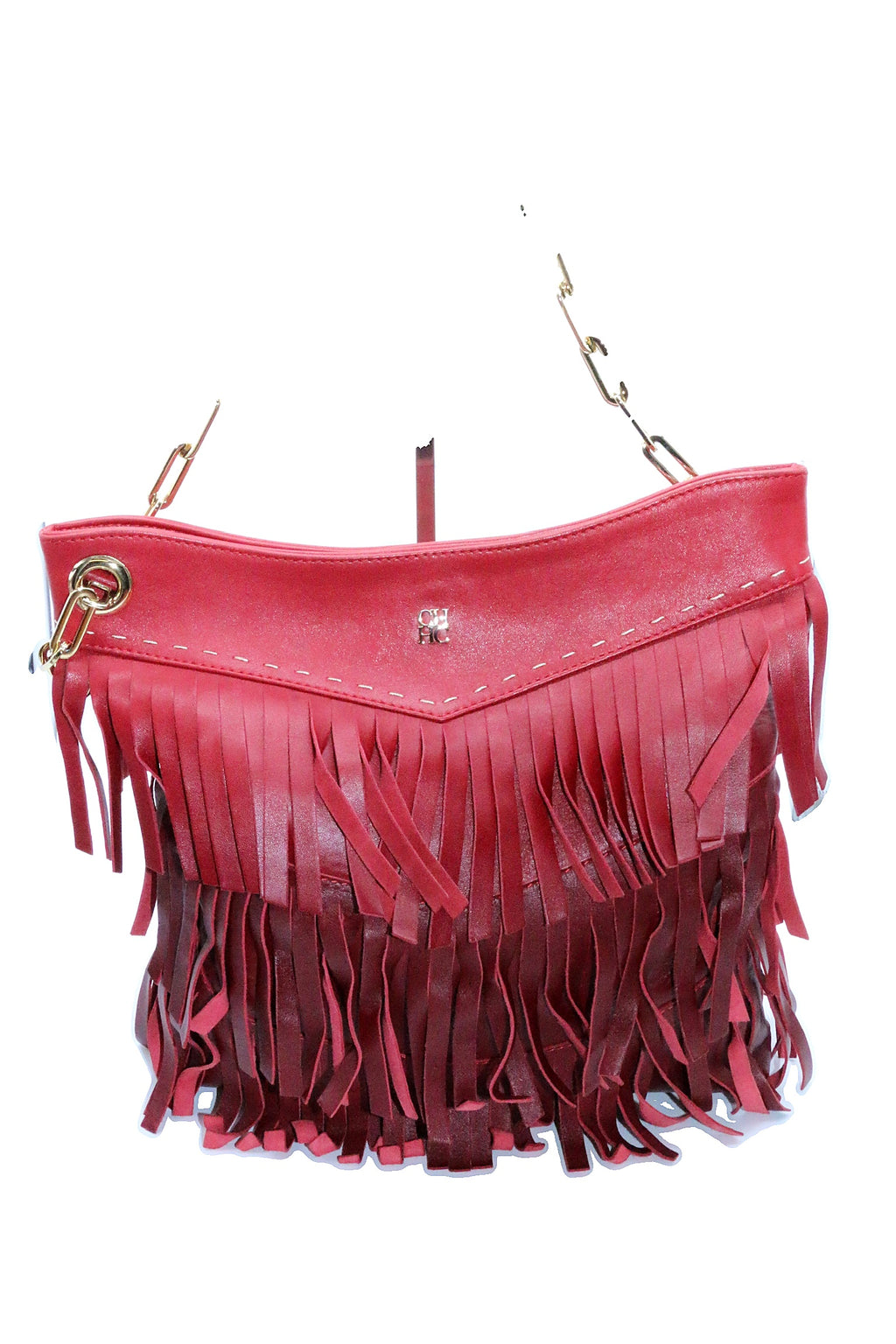 Carolina Herrera Fringed Shoulder B