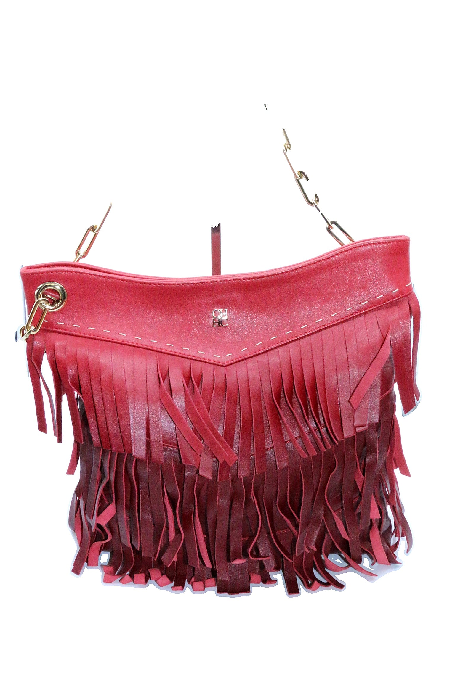 Carolina Herrera Fringed Shoulder B