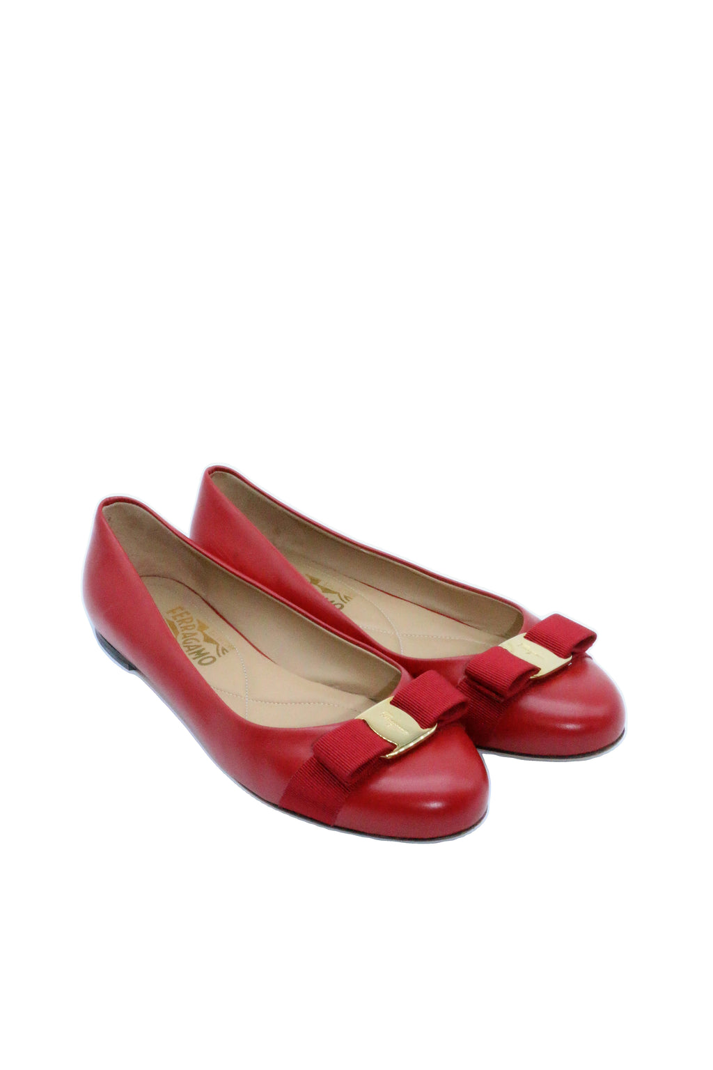 Ferragamo Vara Bow Flats