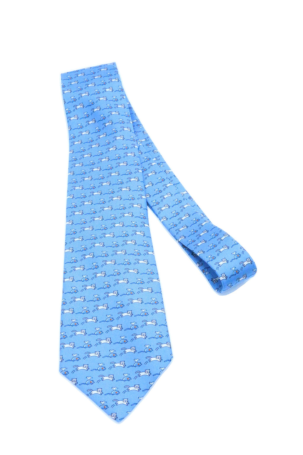 Corbata Hermés Gatos y ratones