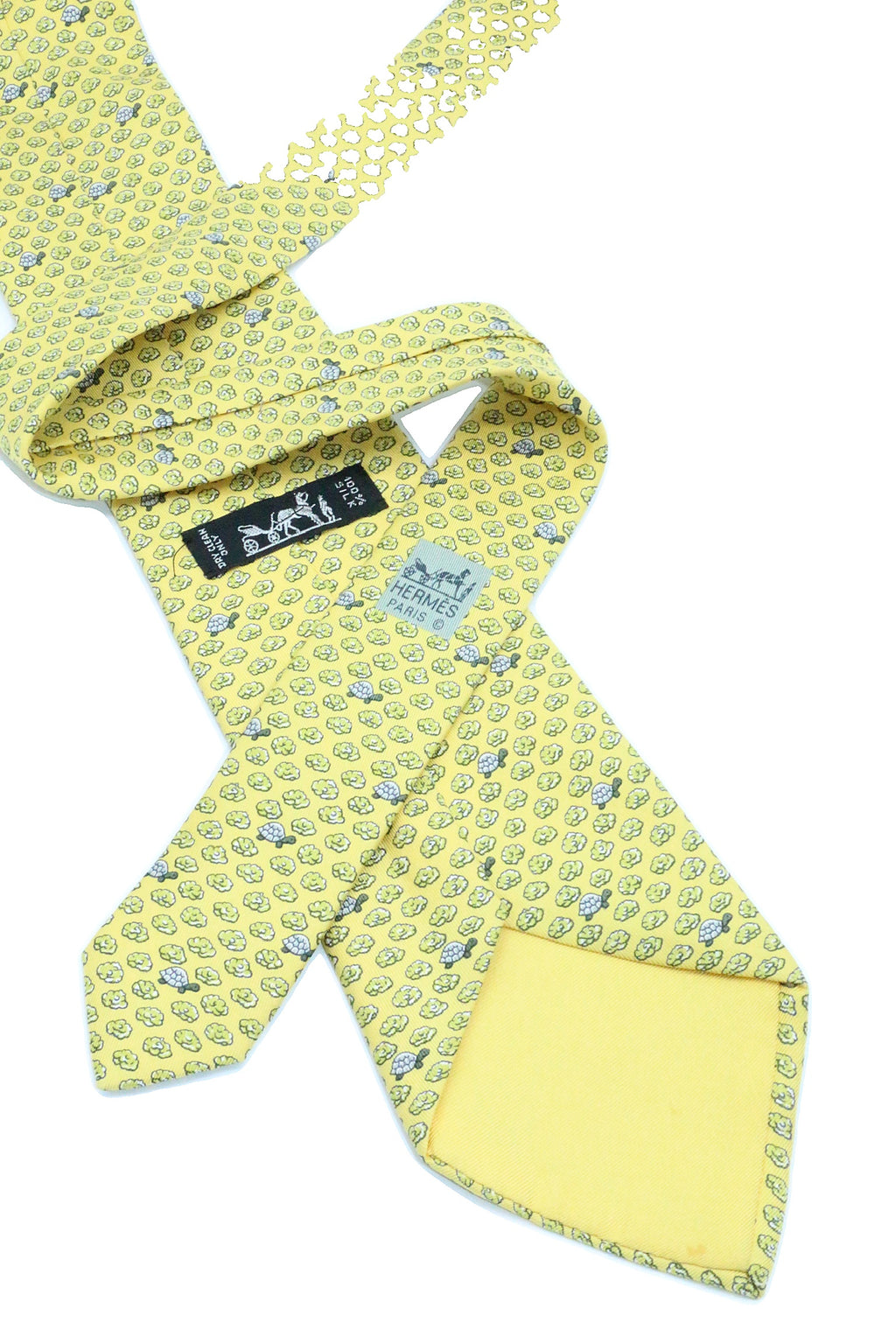 Corbata Hermés Tortugas