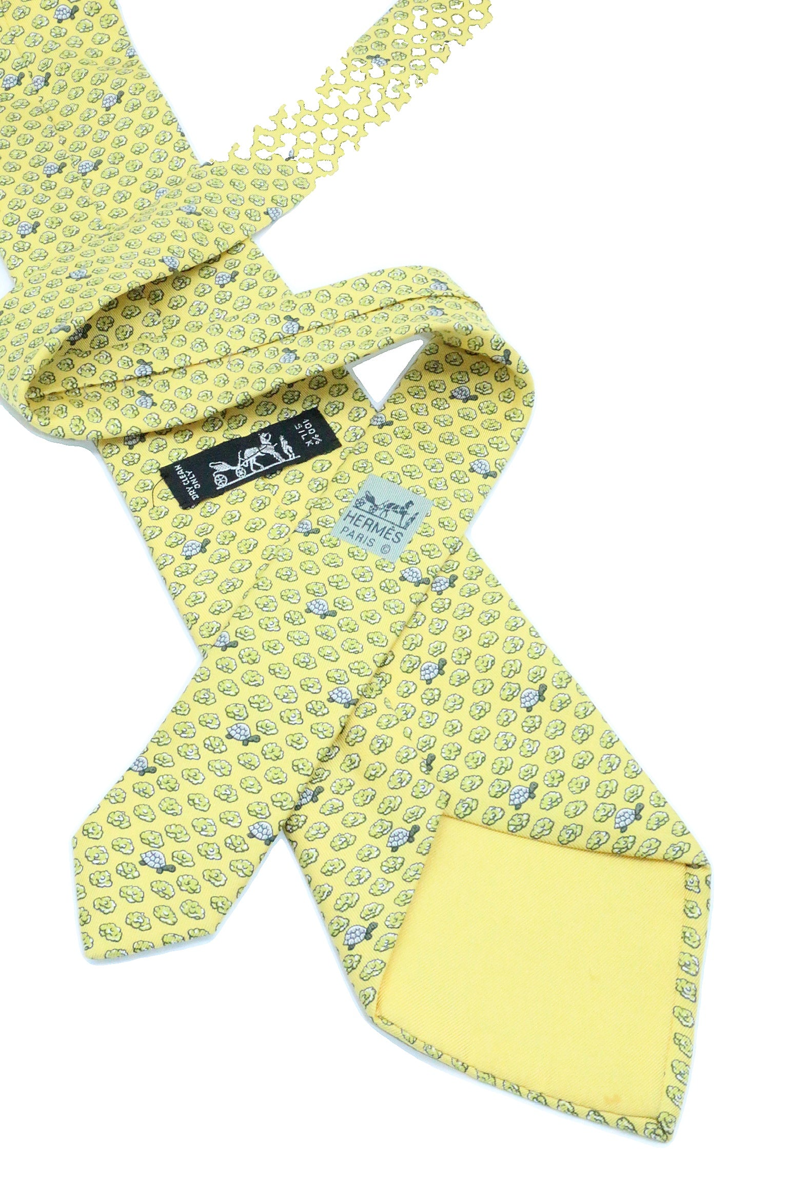 Corbata Hermés Tortugas