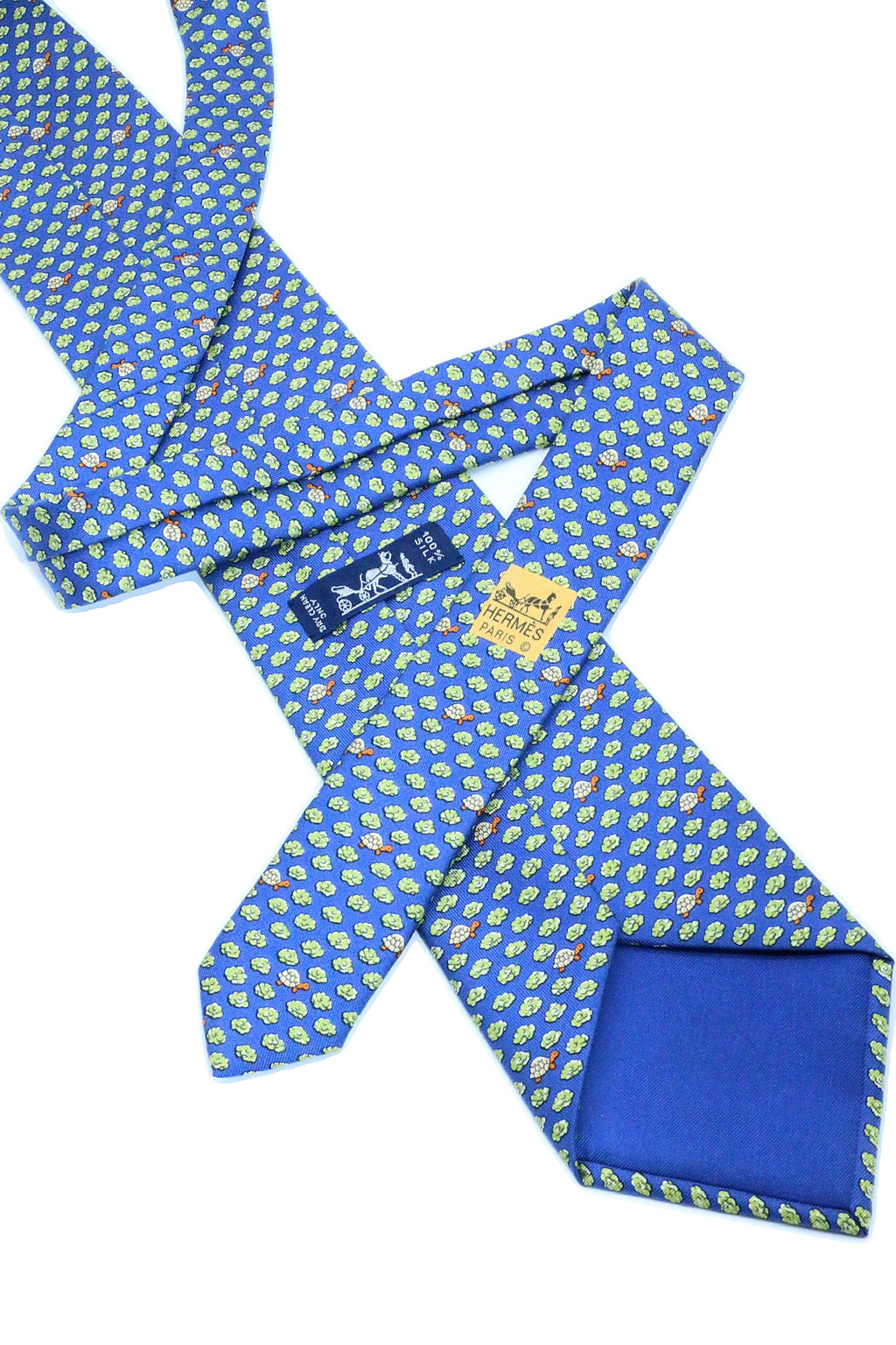 Corbata Hermés Tortugas