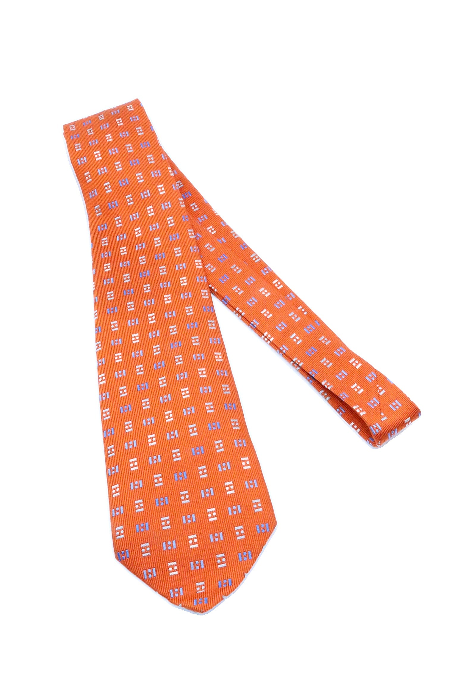 Corbata Hermés Punto y raya