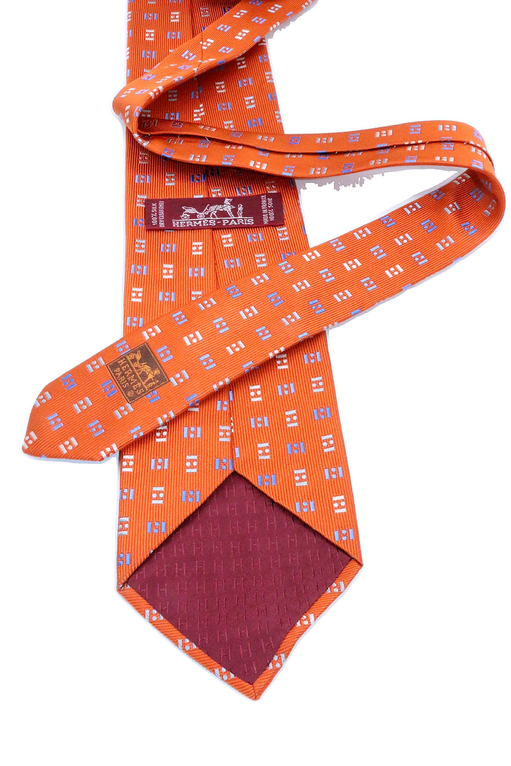Corbata Hermés Punto y raya