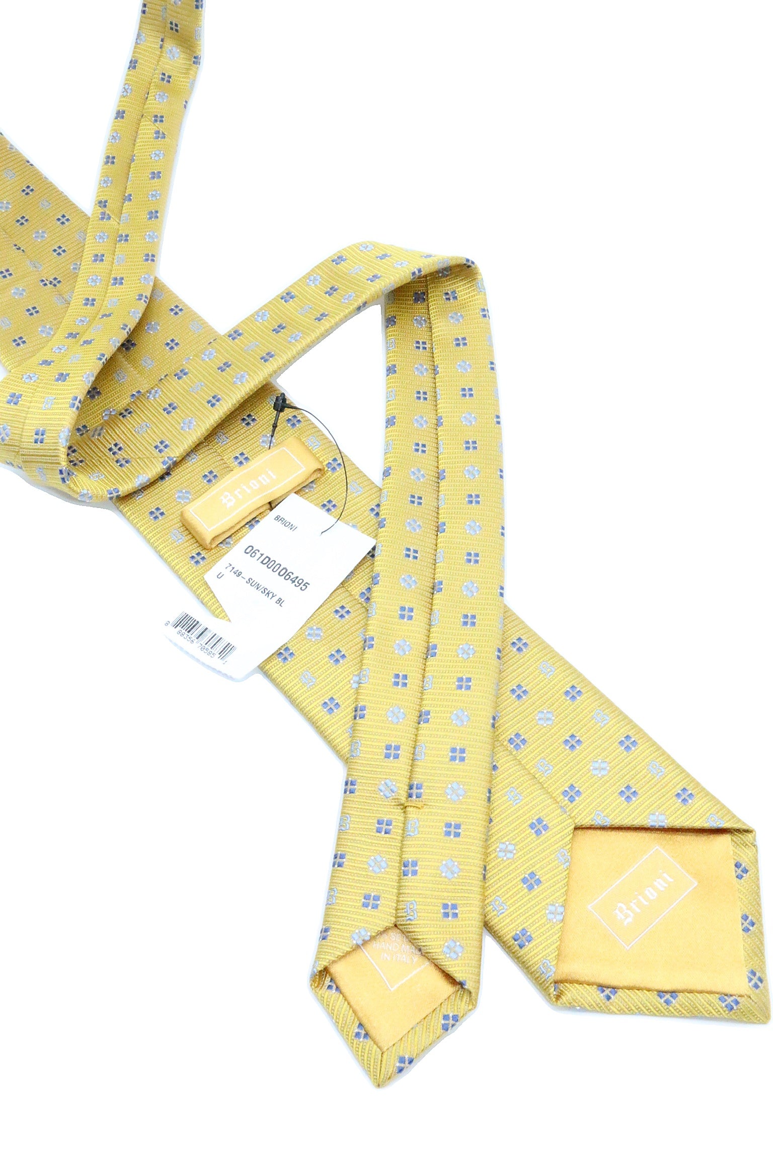 Corbata Brioni Flores moradas