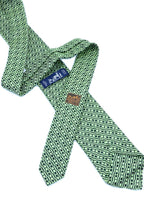 Corbata Hermés Letras negro