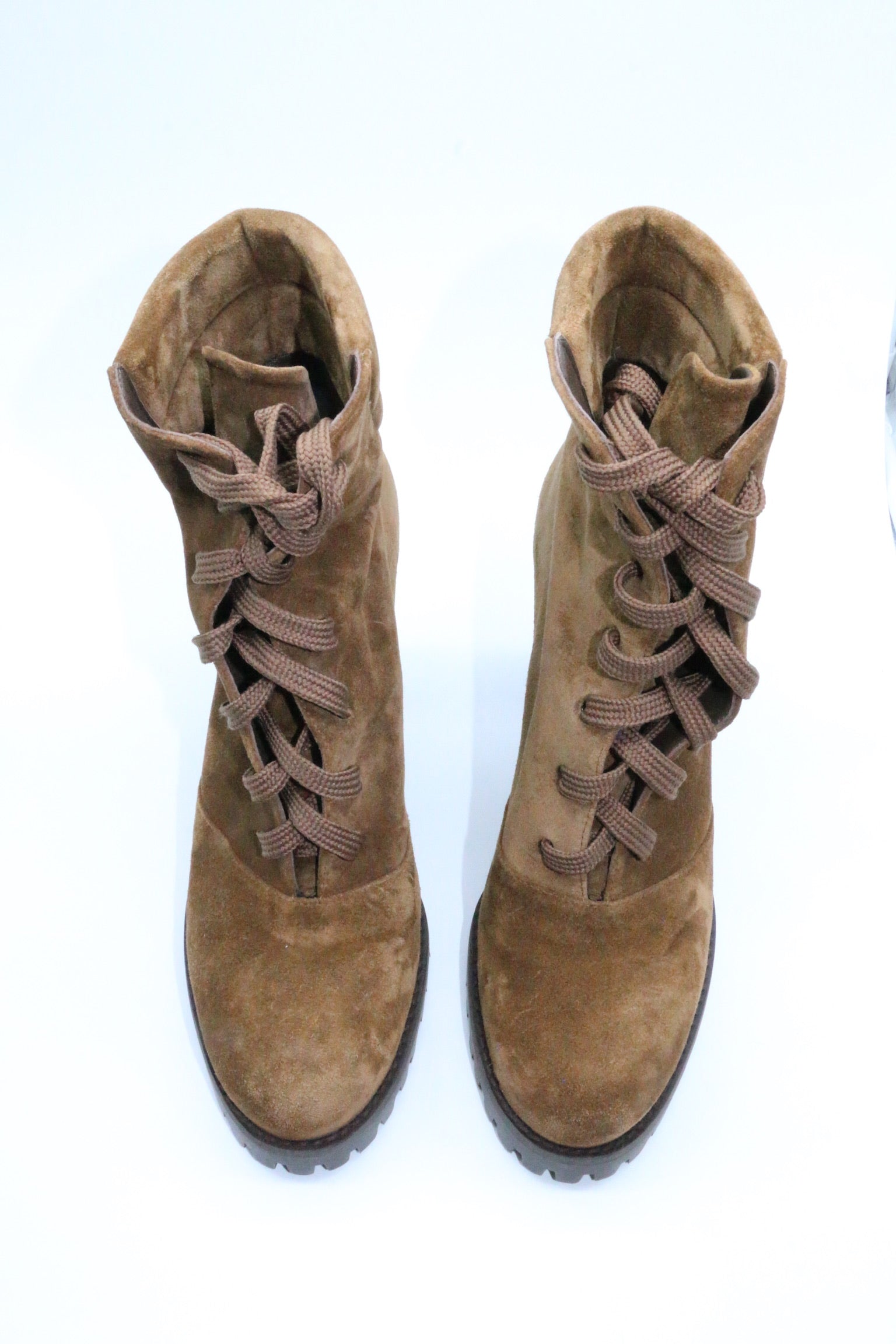 Stuart Weitzman Combat Heel boots