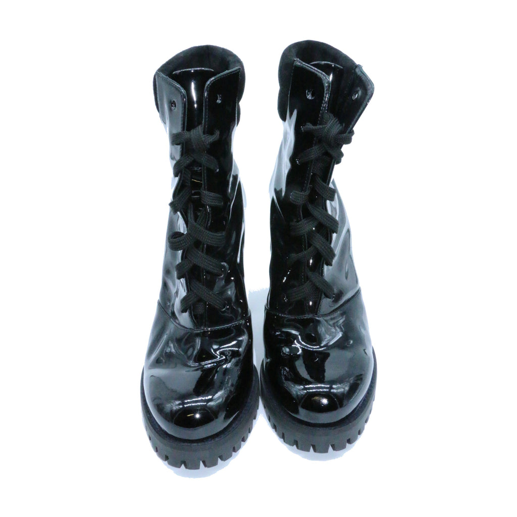 Stuart Weitzman Combat heel boots