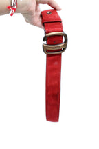Salvatore Ferragamo Suede Belt