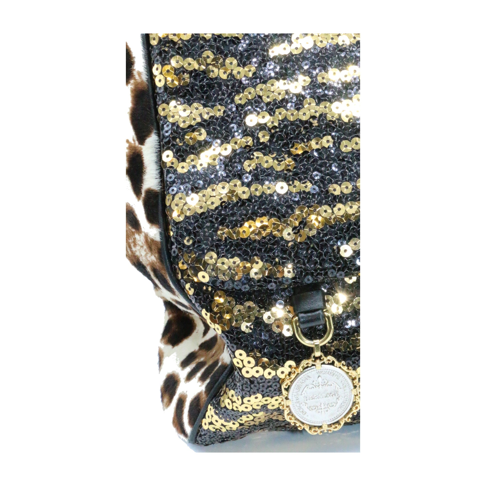 Dolce & Gabbana Sicily Handbag Sequins