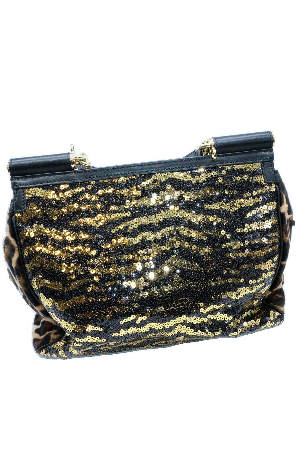 Dolce & Gabbana Sicily Handbag Sequins