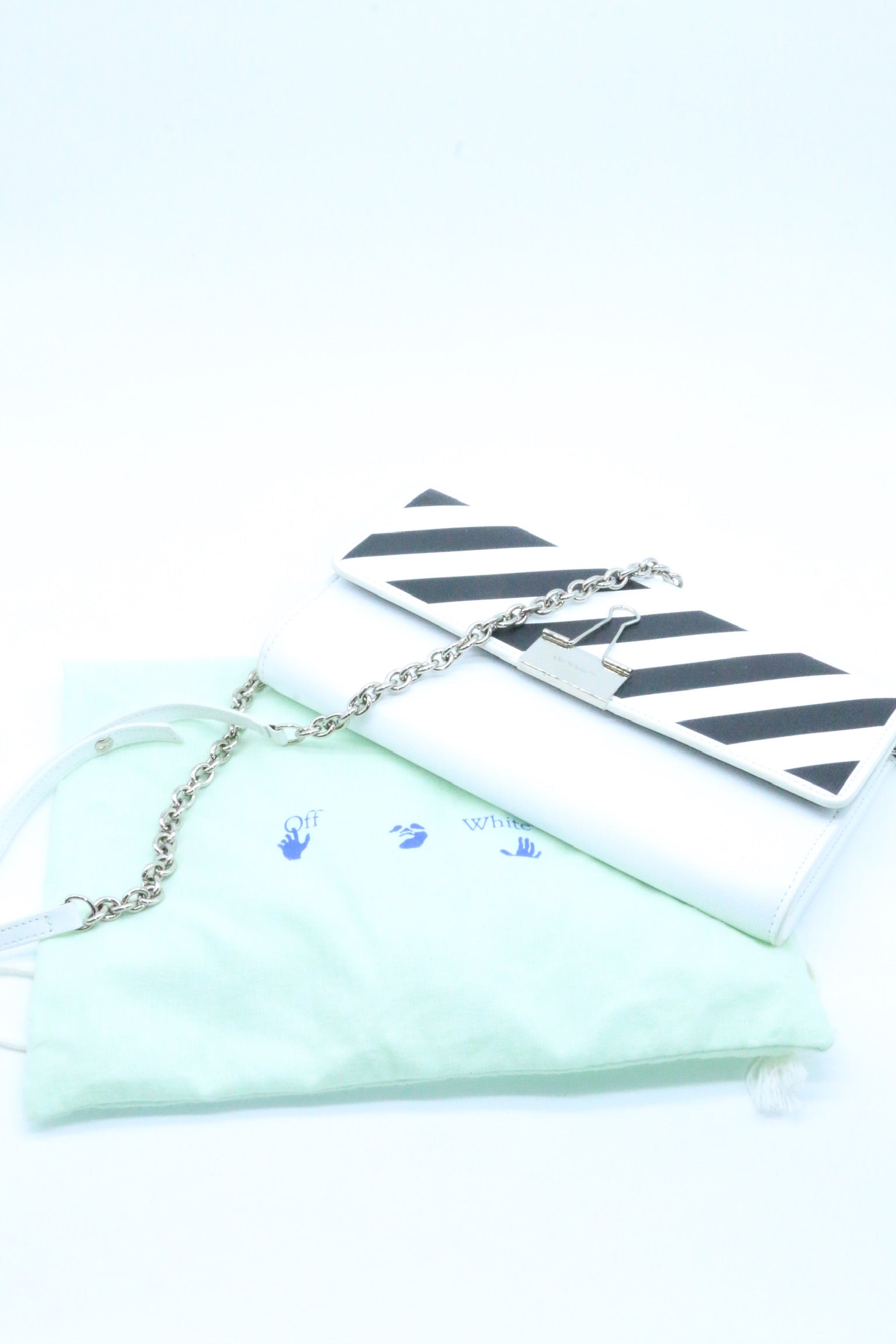 Off White Binder Clip WOC