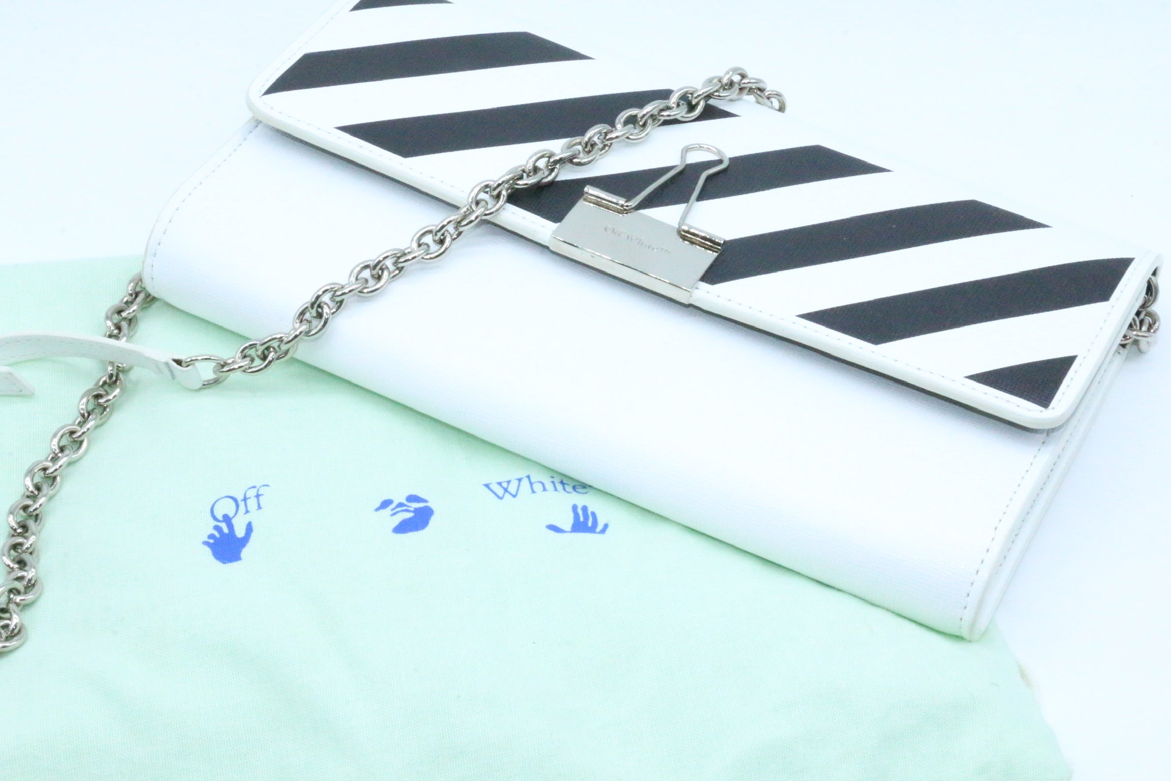 Off White Binder Clip WOC