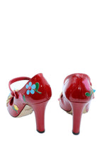Dolce & Gabbana Sequin Crystal Studs Mary Jane